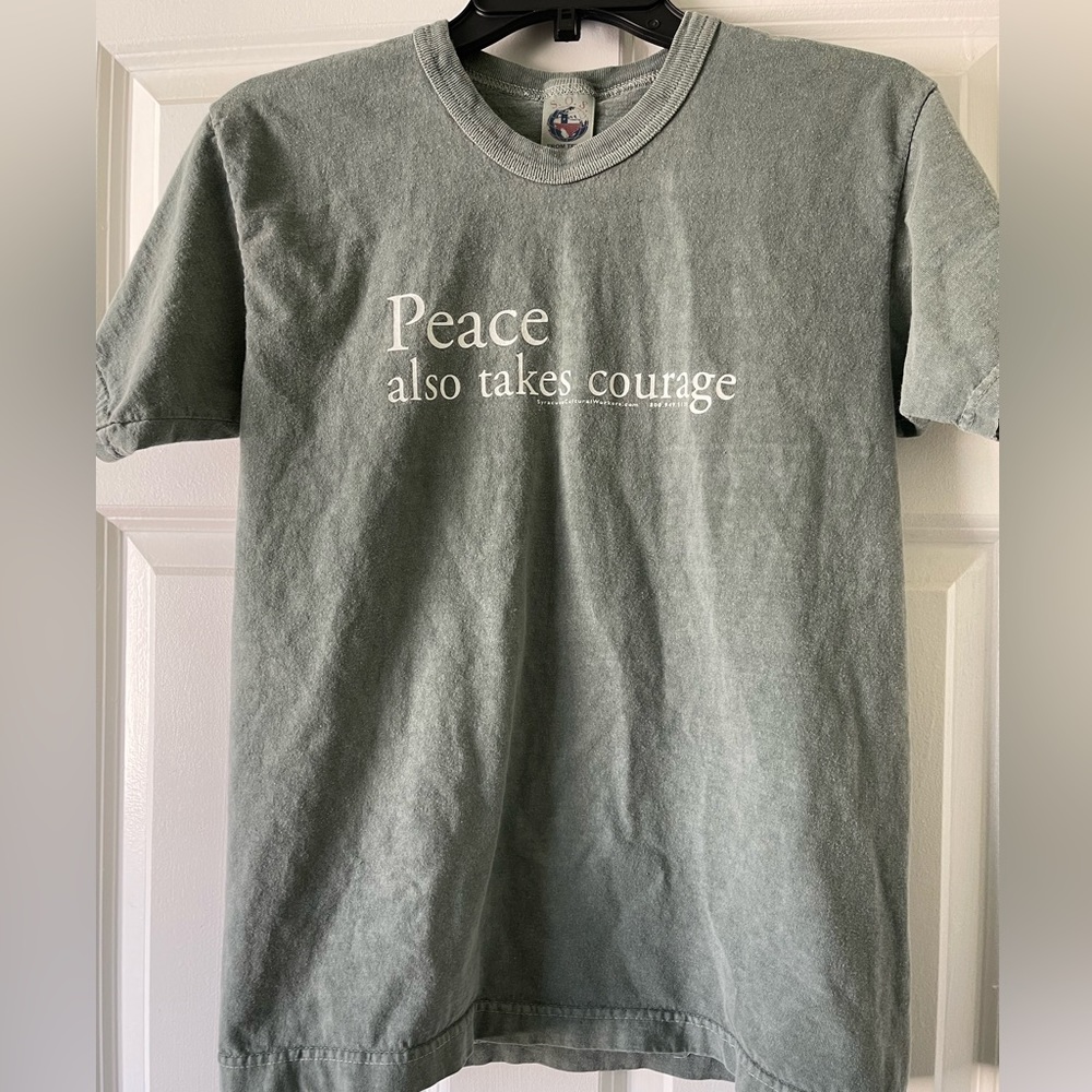Cotton green tshirt
